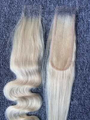 Blonde Hair 2x6 HD Closure