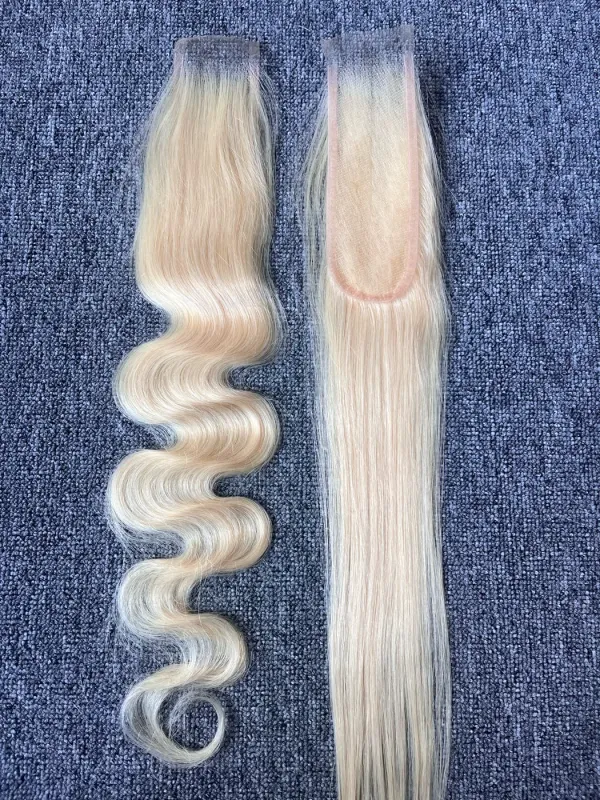 Blonde Hair 2X6 HD Closure