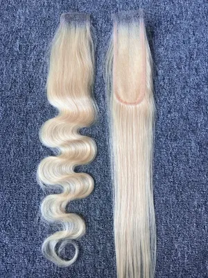 Blonde Hair 2X6 HD Closure