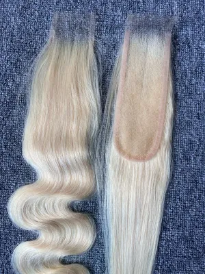 Blonde Hair 2X6 HD Closure