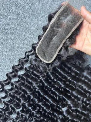 Mink Hair 2X6 HD Closure (Including straight/body wave/Curly)