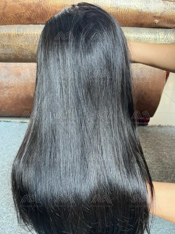 Luxury Hair Super Double Drawn Transparent Lace Wig 250% Density