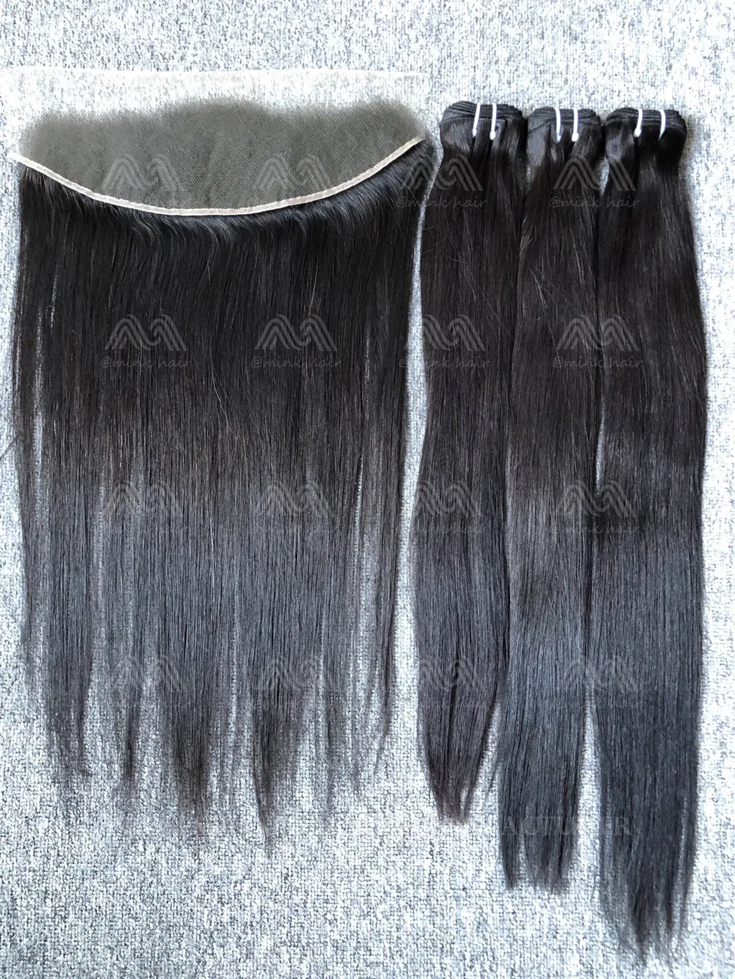 Luxury Hair Straight 3 Bundles With 13X4 HD Frontal Deals