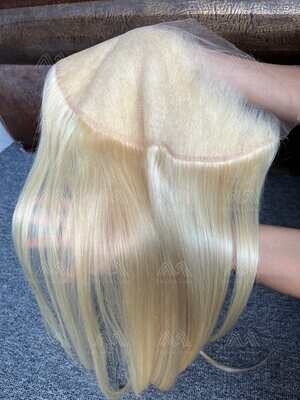Blonde Hair Straight/Body Wave 3 Bundles With 13x6 HD Frontal Deals