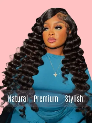 Luxury Hair Loose Deep HD Lace Wig