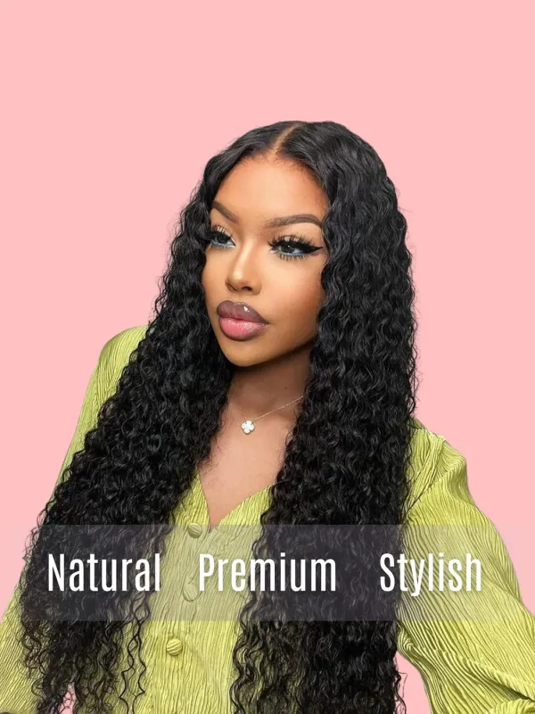 Luxury Hair Water Wave HD Lace Wig