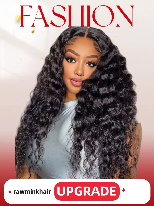 Mink Hair Water Wave HD Lace Wig