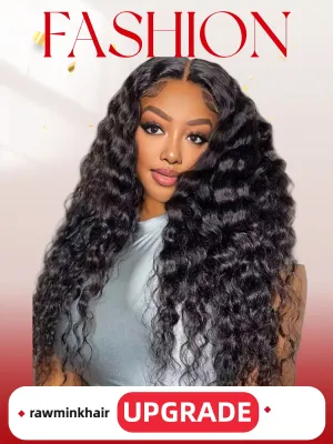 Mink Hair Water Wave HD Lace Wig
