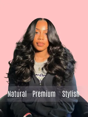 Luxury Hair Loose Wave Transparent Lace Wig