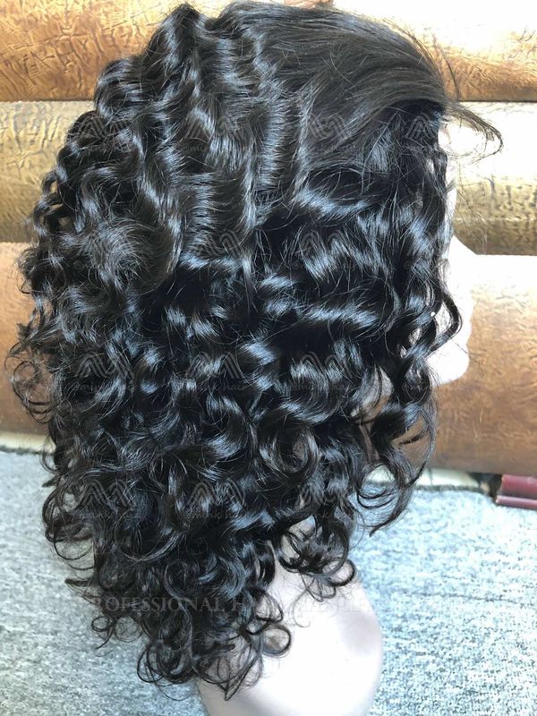 Luxury Hair Loose Deep Transparent Lace Wig