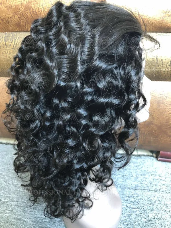 Luxury Hair Loose Deep Transparent Lace Wig