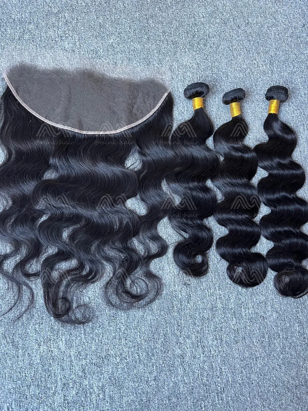 Diamond Hair Body wave 3 Bundles With 13X6 HD Frontal Deals