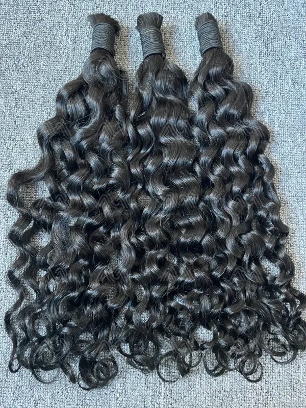 Italian Curly Bulk Hair (100g)