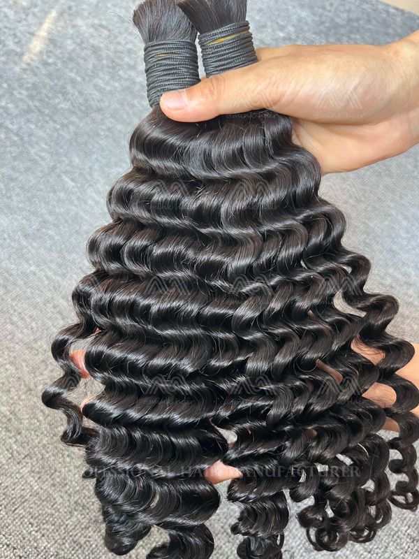 Deep Wave Bulk Hair (100g)