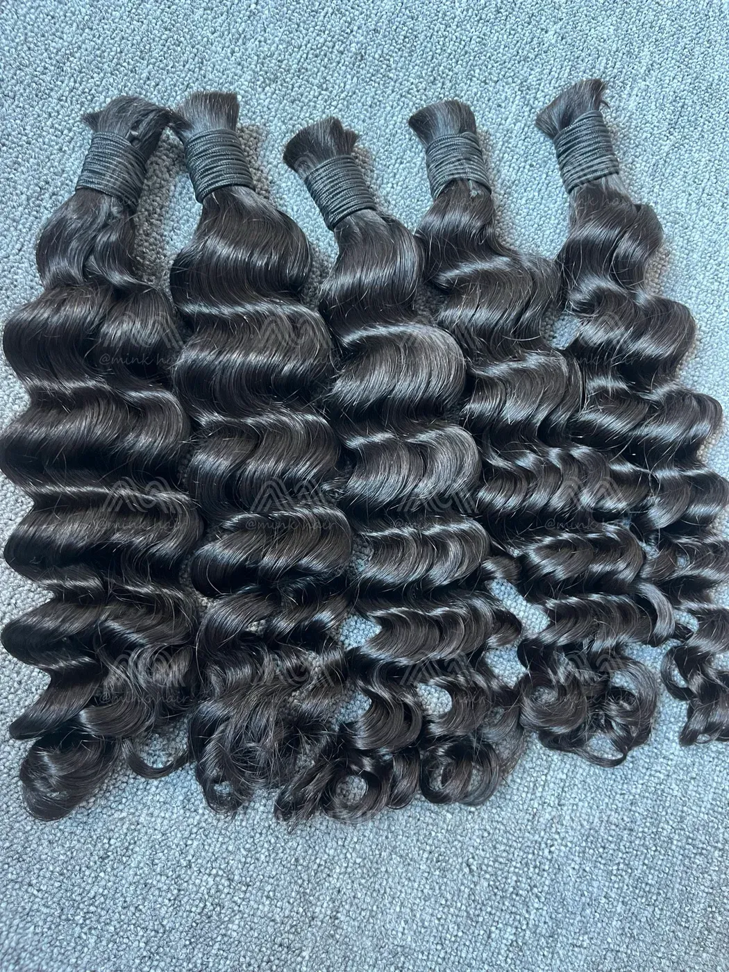 Loose Deep Wave Bulk Hair (100g)