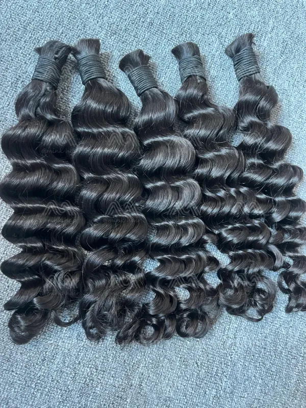 Loose Deep Wave Bulk Hair (100g)