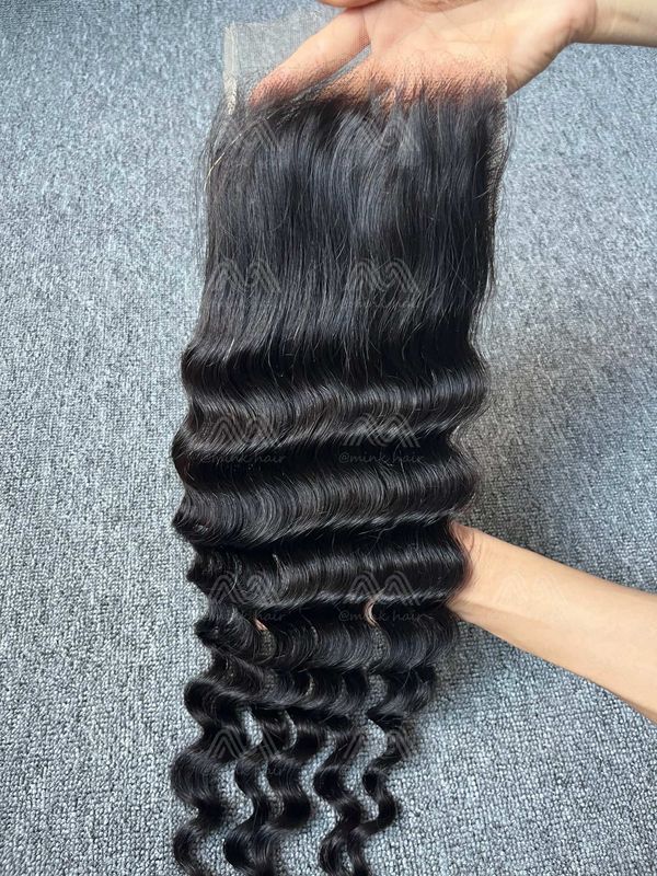 Luxury Hair Loose Deep/Loose Wave 5X5 HD Closure