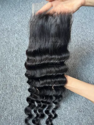 Luxury Hair Loose Deep/Loose Wave 5X5 HD Closure