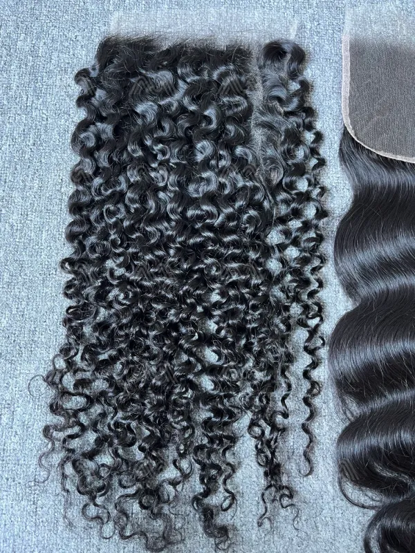 Mink Hair Italian Curly 7x7 HD Closure