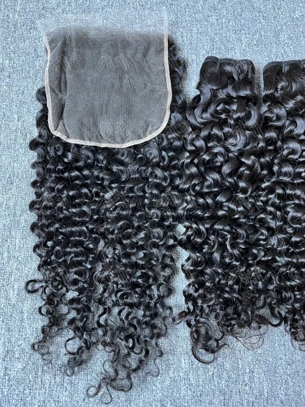 Mink Hair Italian Curly 7x7 HD Closure