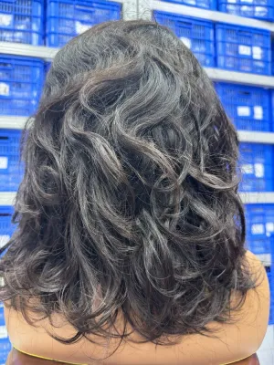 Raw Hair Body Wave Transparent Lace Wig