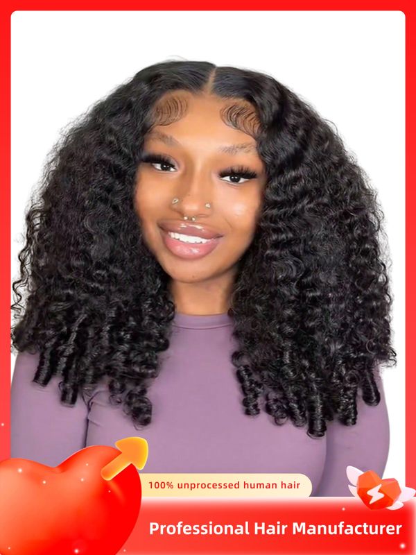 Luxury Hair Burmese Curly HD Lace Wig