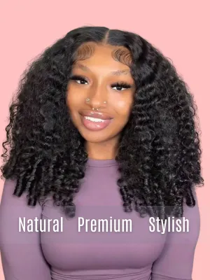 Luxury Hair Burmese Curly HD Lace Wig