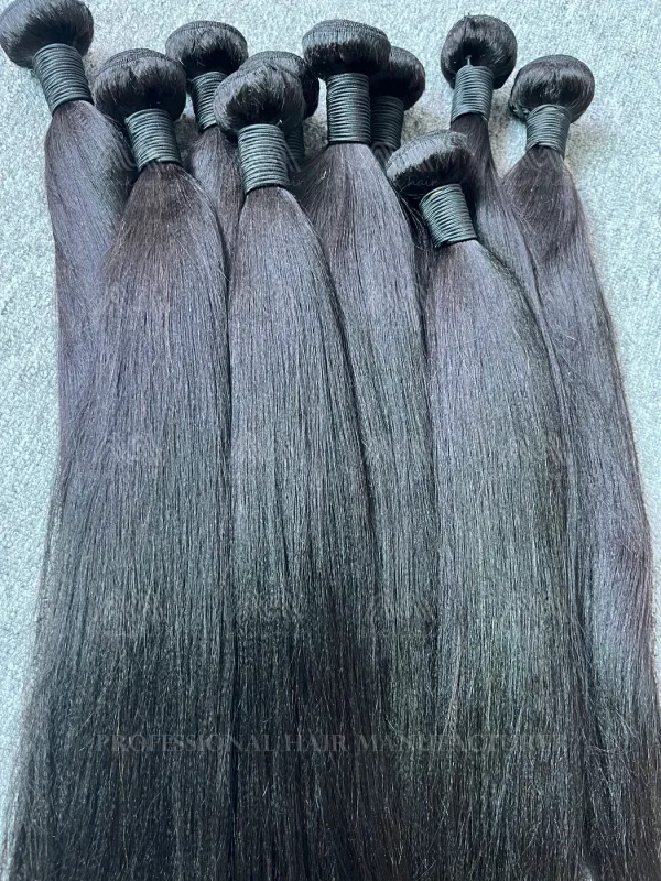 Mink Hair Yaki Straight Bundles