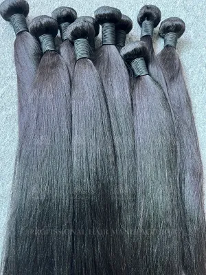 Mink Hair Yaki Straight Bundles