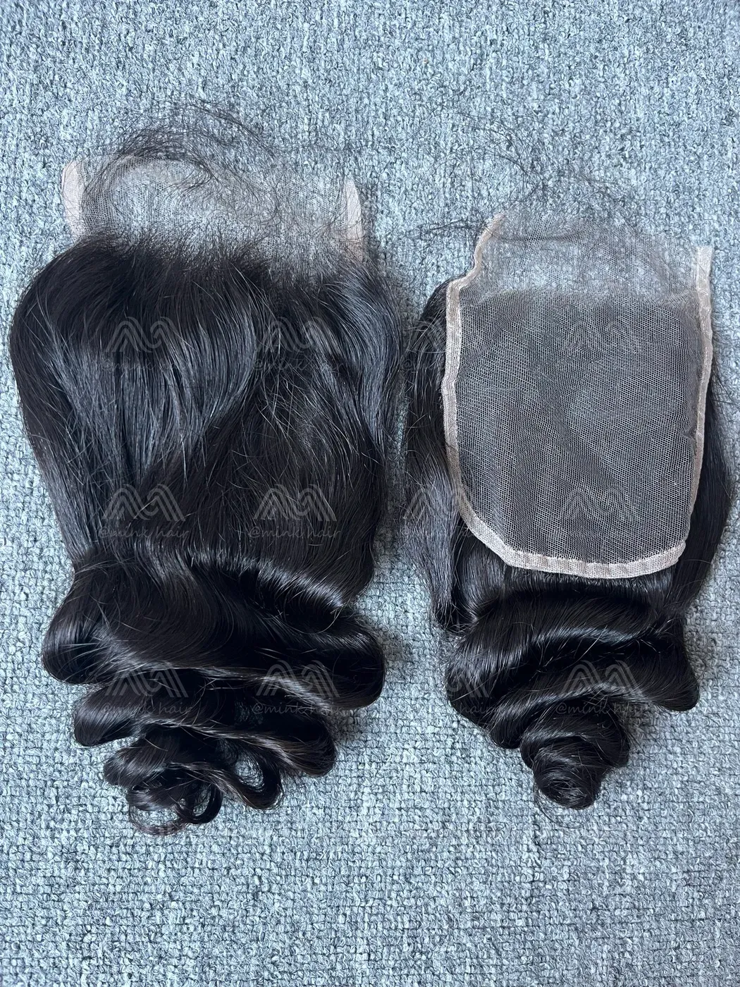 Raw Hair Loose Wave 5X5 HD Closure