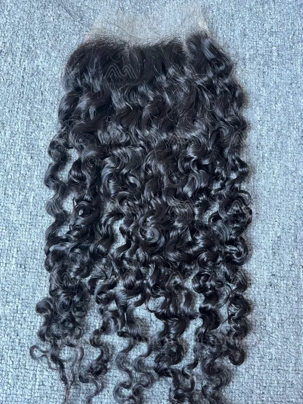 Luxury Hair Burmese Curly 5X5 HD Closure