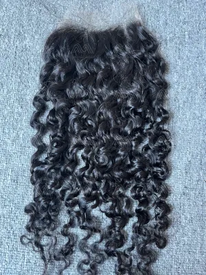Luxury Hair Burmese Curly 5X5 HD Closure