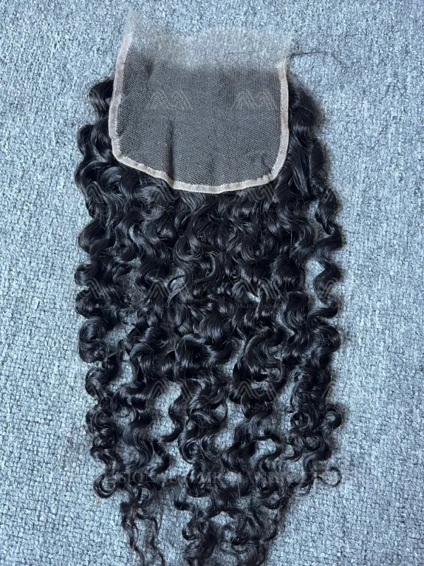 Luxury Hair Burmese Curly 5X5 HD Closure