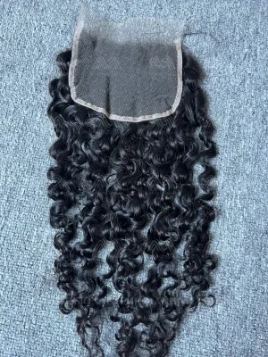 Luxury Hair Burmese Curly 5X5 HD Closure