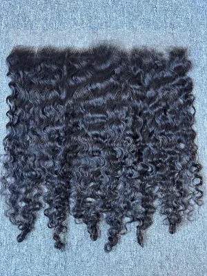 Luxury Hair Burmese Curly 13x6 HD Frontal