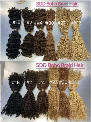 Super Double Drawn Boho Braid Hair (100g)