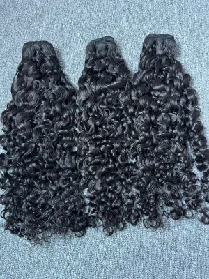 Luxury Hair Burmese Curly 3 Bundles With 13X4 HD Frontal Deals