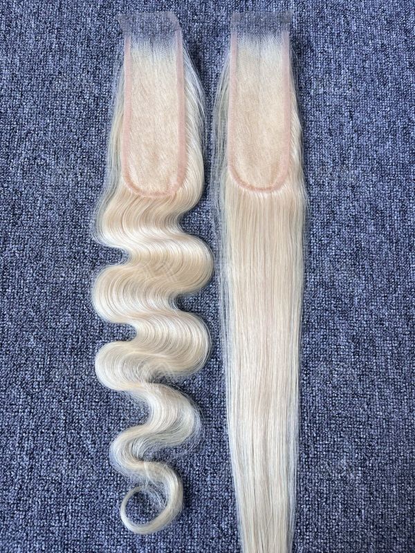 Blonde Hair  3 Bundles With 2x6 HD Closure Deals