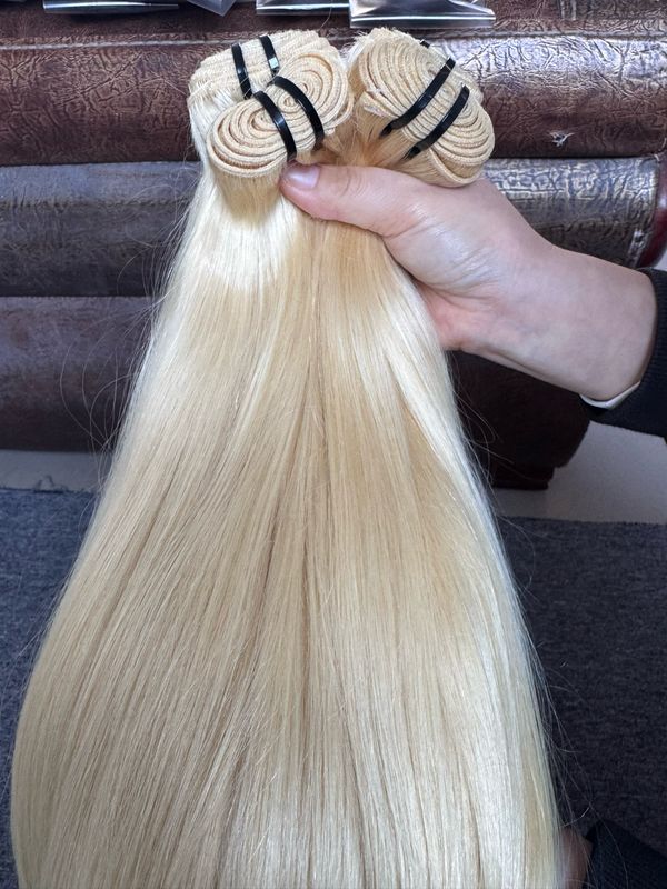Blonde Hair  3 Bundles With 2x6 HD Closure Deals