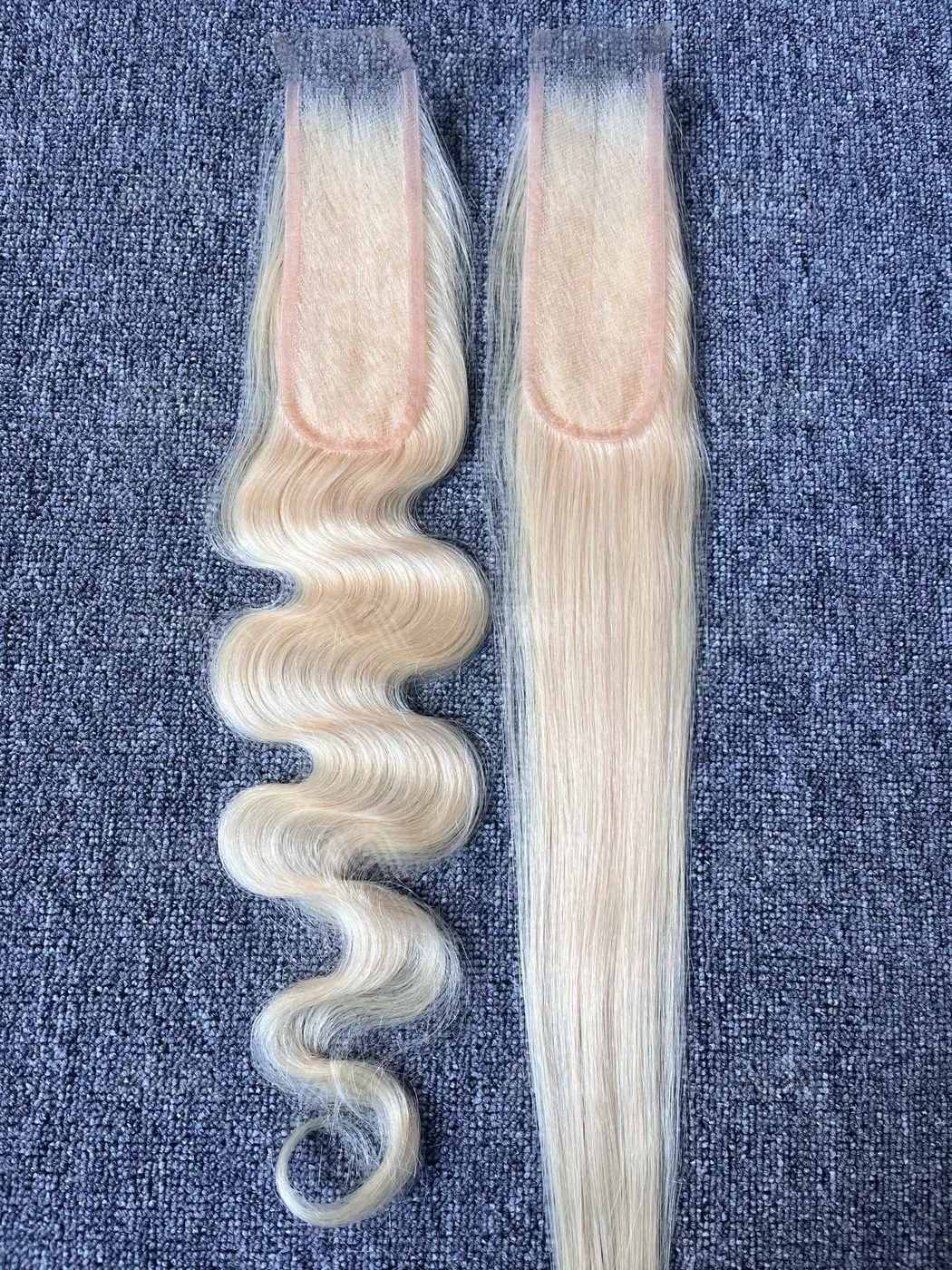 Blonde Hair  3 Bundles With 2X6 HD Closure Deals