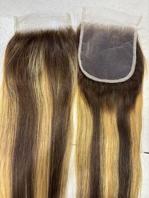 Piano Straight 3 Bundles With 4x4 Closure Deals