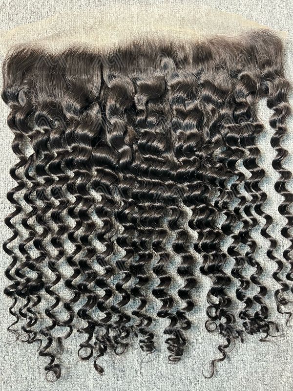 Mink Hair Deep Wave 13X6 HD Frontal