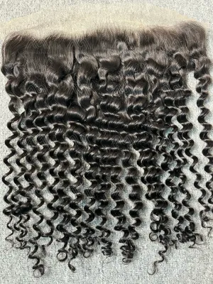Mink Hair Deep Wave 13X6 HD Frontal