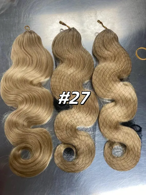 Body Wave Luxury Colored Crochet Hair Extensions(100 Grams With 80pcs Per Pack)