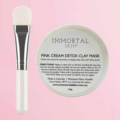 Pink Cream Detox Clay Mask 120gm