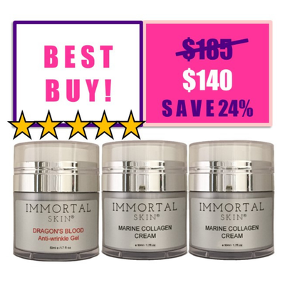 Dragons Blood and Marine Collagen Cream Value Pack Dragons Blood and Marine Collagen Cream Value Pack