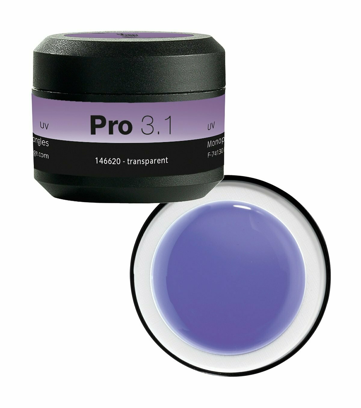 Pro 3.1 Gel UV de construcción trasparente 15g