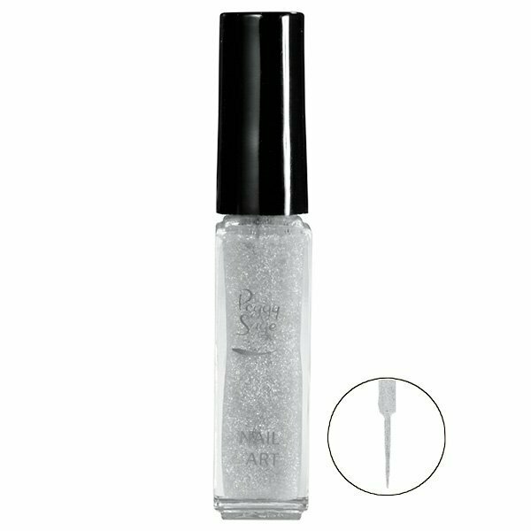 Esmalte para uñas nail art pailleté argent 7ml