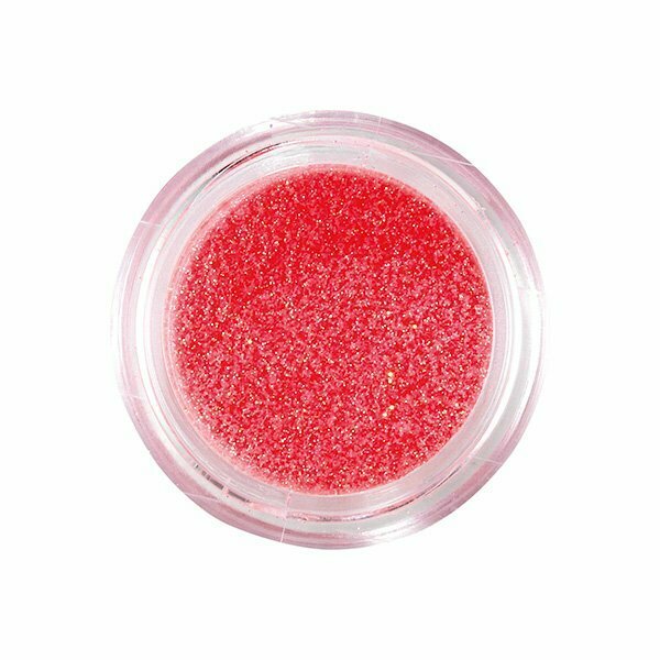 Purpurinas para uñas neon coral