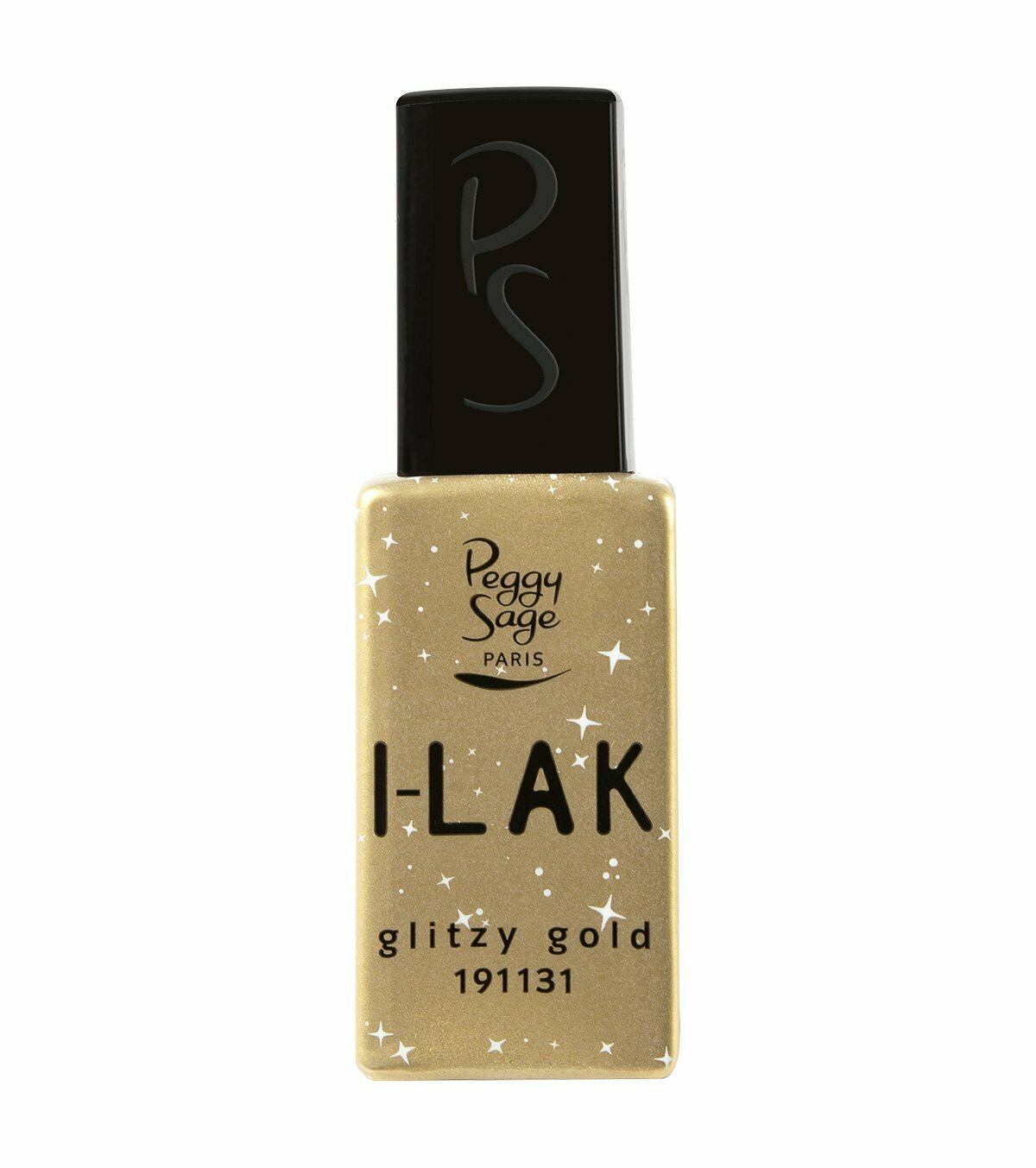 I-LAK soak off gel polish glitzy gold - 11ml